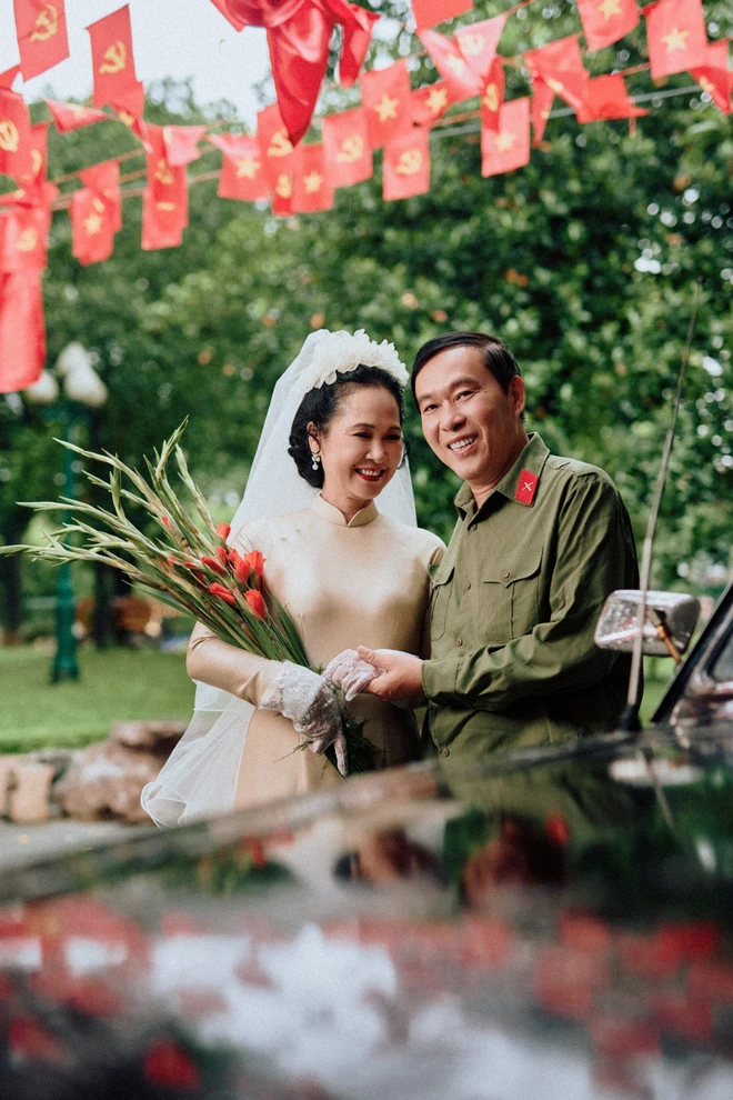 Ảnh cưới của NSND Lan Hương và NSƯT Đỗ …