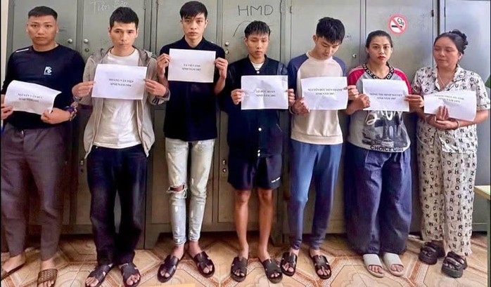 Tạm giữ hình sự Anh "khàn” và 6 đối tượ…